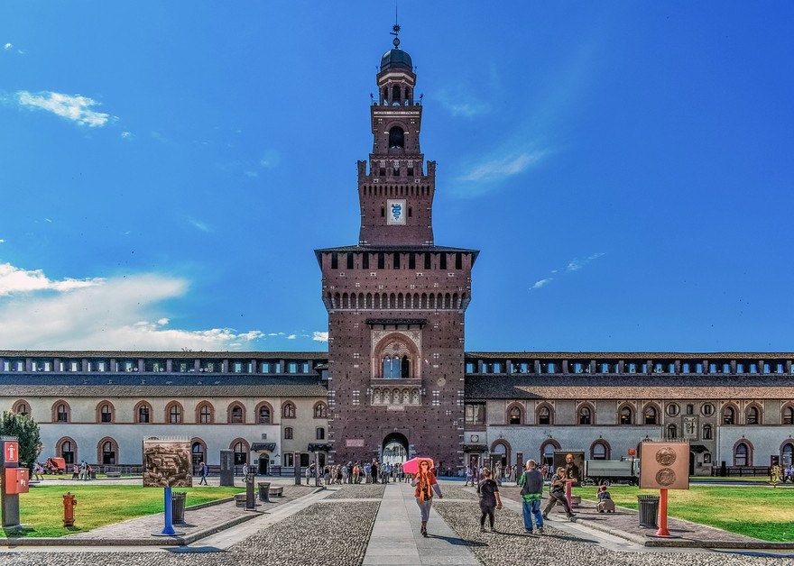 La rigenerazione del castello sforzesco a Milano. 