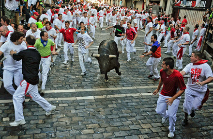 &iexcl;Viva San Ferm&iacute;n!&nbsp;Il ritorno dell'encierro di Pamplona