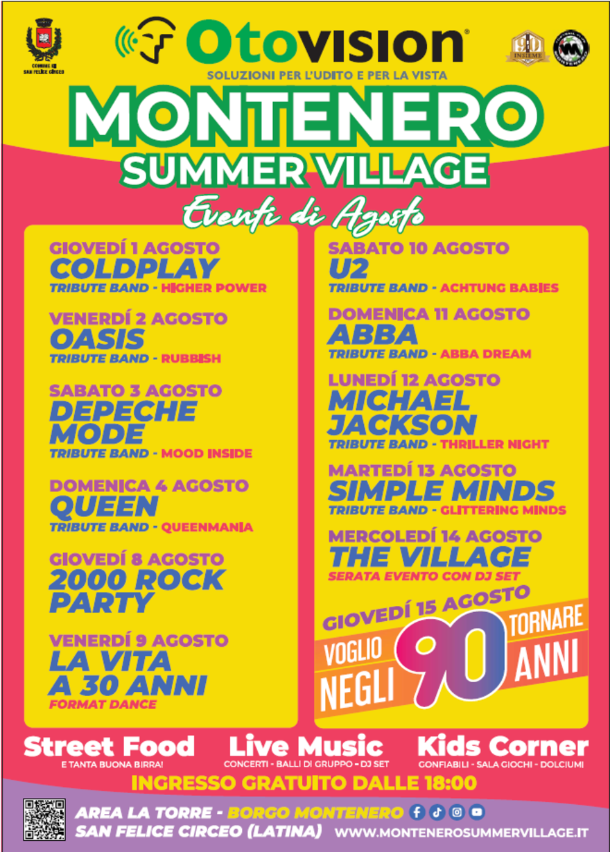 Montenero Summer Village Calendario Agosto.png