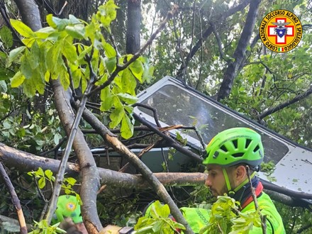 Tragedia sulla funivia del Monte Faito