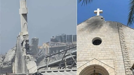 Gaza, il mondo si accorge dei bombardamenti dopo i danni a Chiesa
